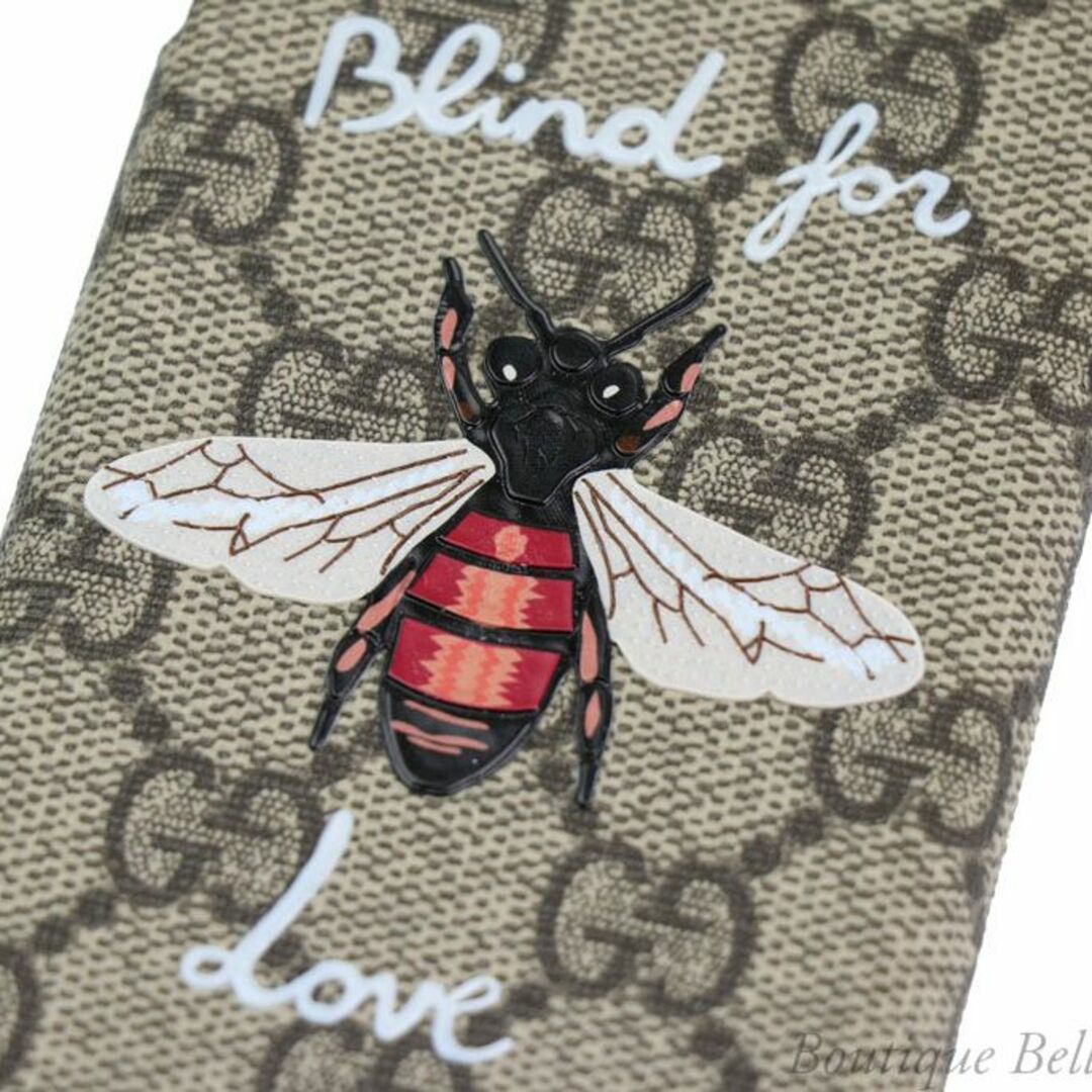 Gucci(グッチ)の【グッチ】Blind for Love Bee iPhone7/8/SEケース スマホ/家電/カメラのスマホアクセサリー(iPhoneケース)の商品写真