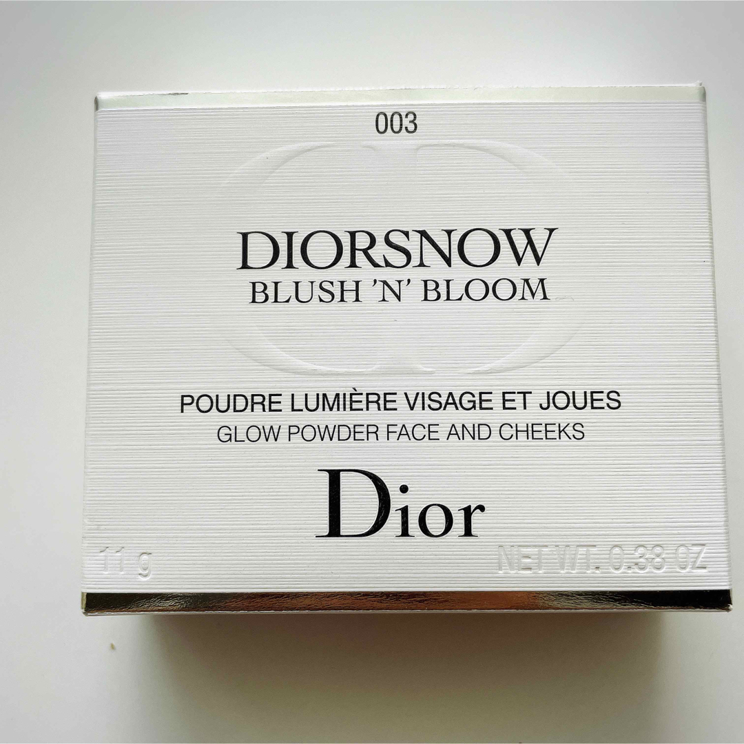 Dior(ディオール)の未使用DIORディオールフェイスパウダー&チーク003 コスメ/美容のベースメイク/化粧品(フェイスパウダー)の商品写真