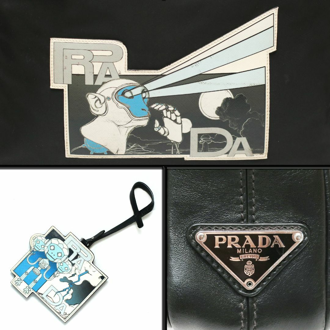 PRADAブリーフケース　ReNylon+STAFFIAN トート2WAY