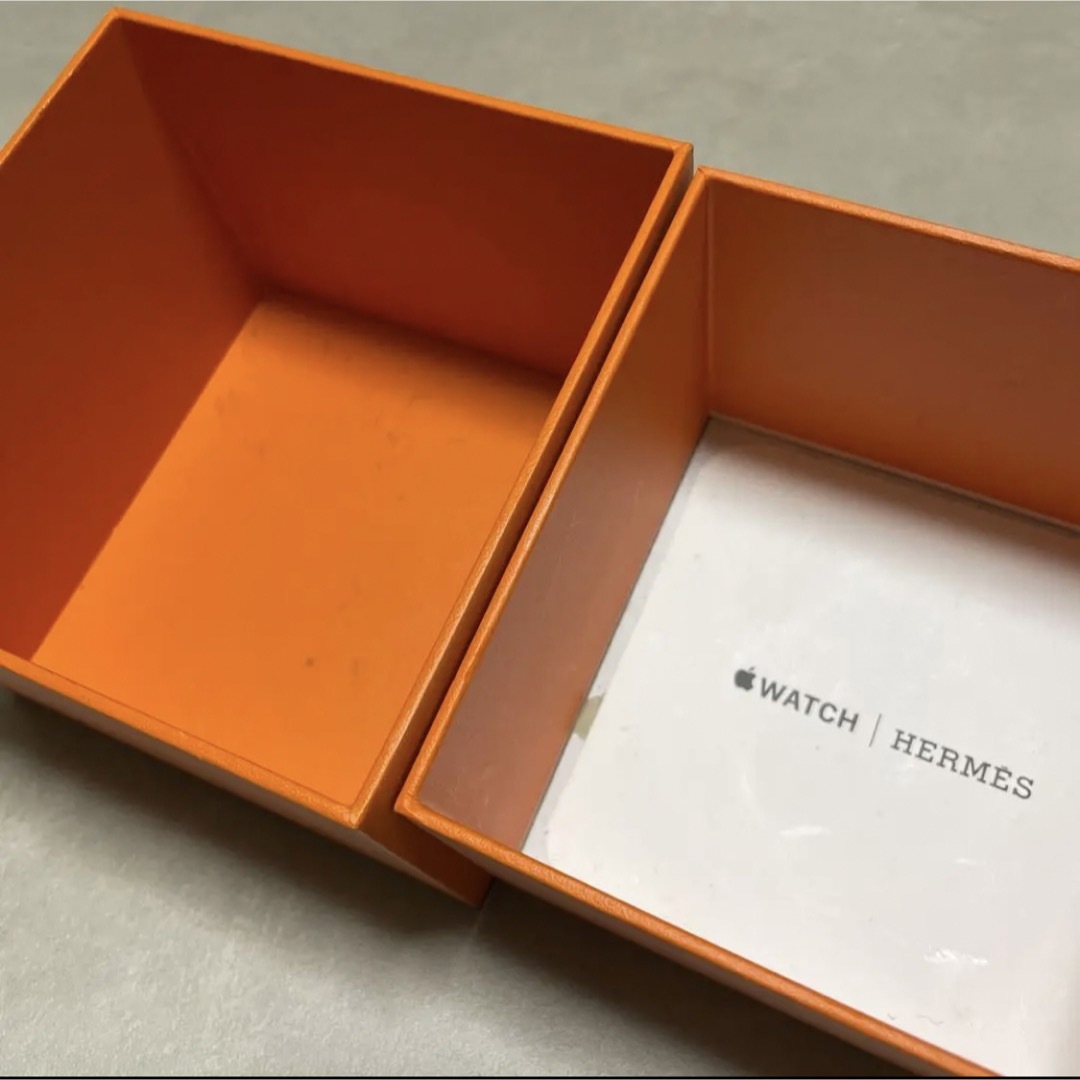 HERMES アップルウォッチ ドゥブルトゥール レザーバンド 箱付き