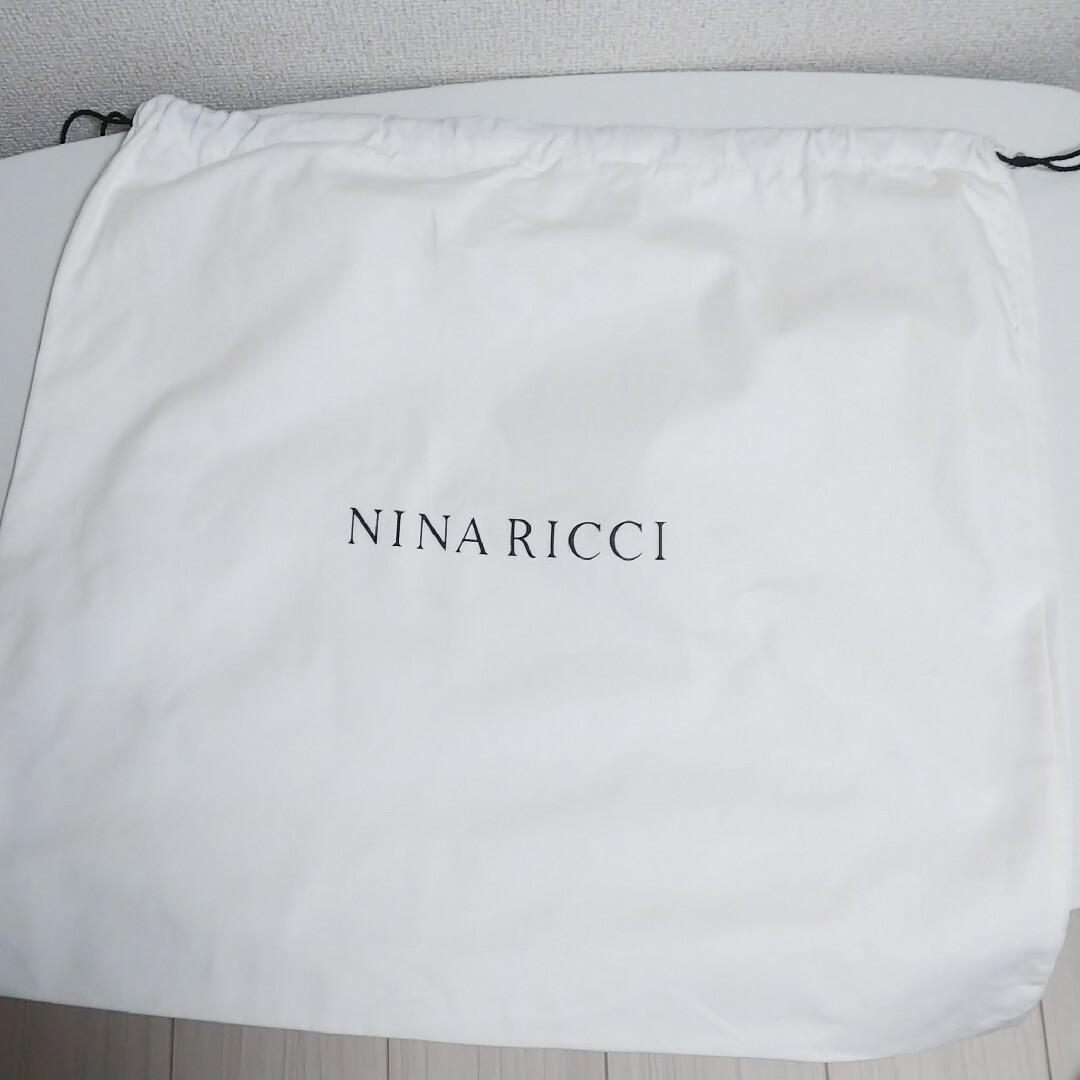NINA RICCI☆マルシェバッグ 2WAY ハンドバッグ約31cmマチ