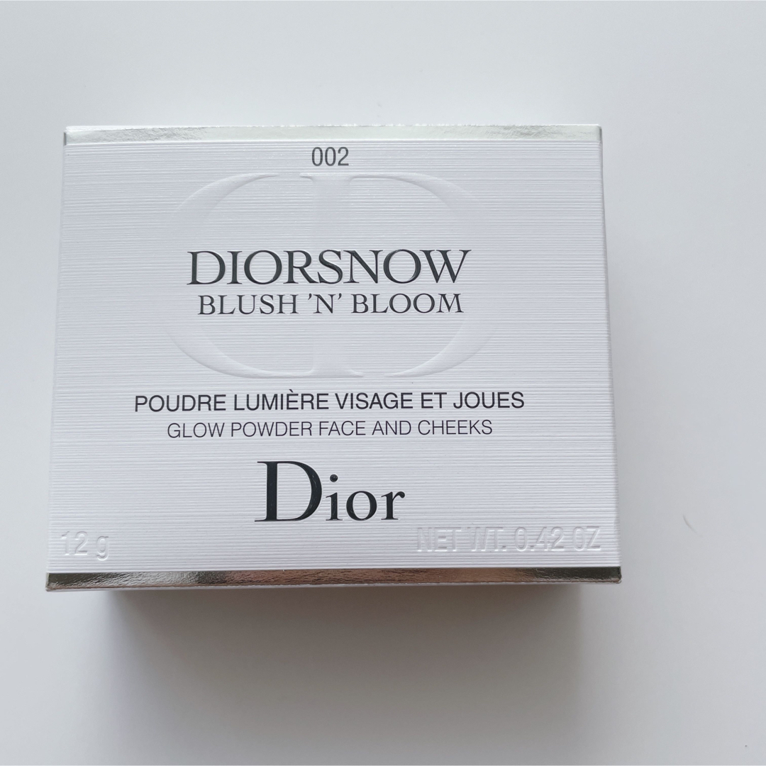 Dior(ディオール)の未使用DIORディオールフェイスパウダー&チーク002 コスメ/美容のベースメイク/化粧品(フェイスパウダー)の商品写真