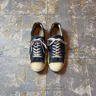 コンバース(CONVERSE)の90s ジャックパーセル スニーカー USA製 ネイビー 27.5cm(スニーカー)