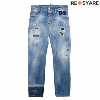 ディースクエアード(DSQUARED2)の美品 ディースクエアード Skater Jean デニム パンツ 45734 (デニム/ジーンズ)