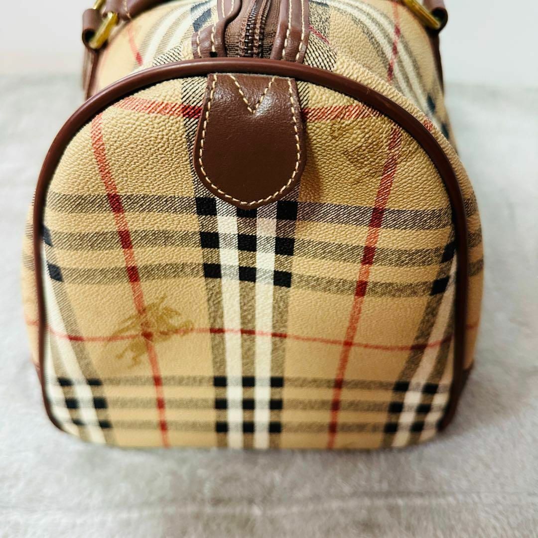 おむつ バーバリーズ Burberrys ボストンバッグ ノバチェック ネイビー