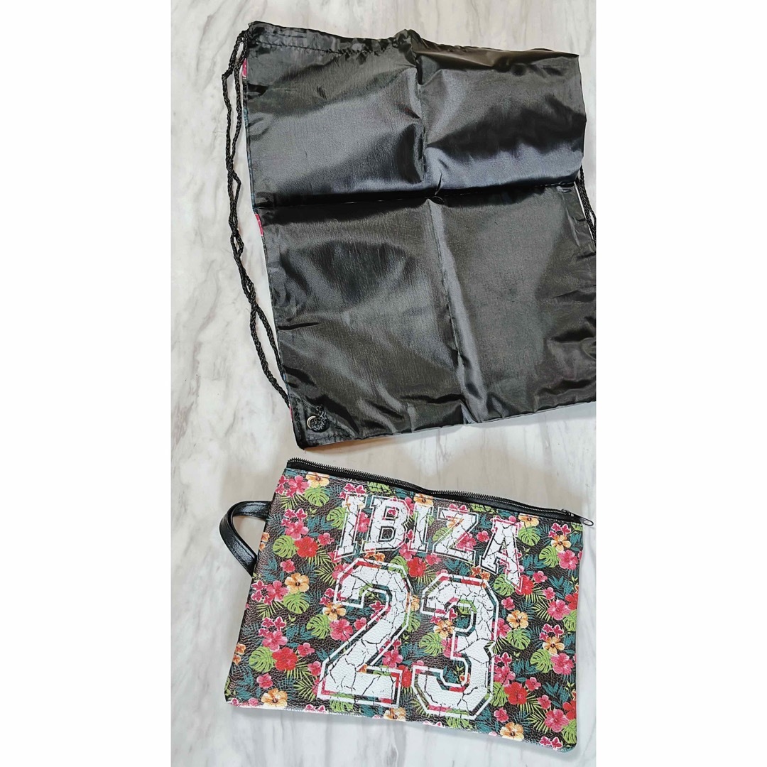 IBIZA リュック　ナップサック　フェス　花柄　フラワー　カバン　鞄　バック レディースのバッグ(リュック/バックパック)の商品写真