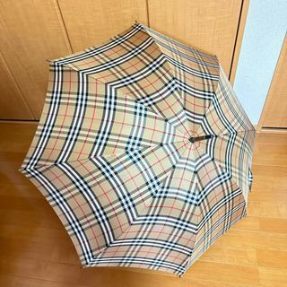 Burberrys バーバリー 傘 長傘 ノバチェック 8本骨 ヴィンテージ-