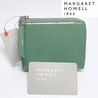 マーガレットハウエル(MARGARET HOWELL)の【新品タグ付き】マーガレットハウエルアイデア 二つ折り財布ホーサ ブルーグレー(財布)