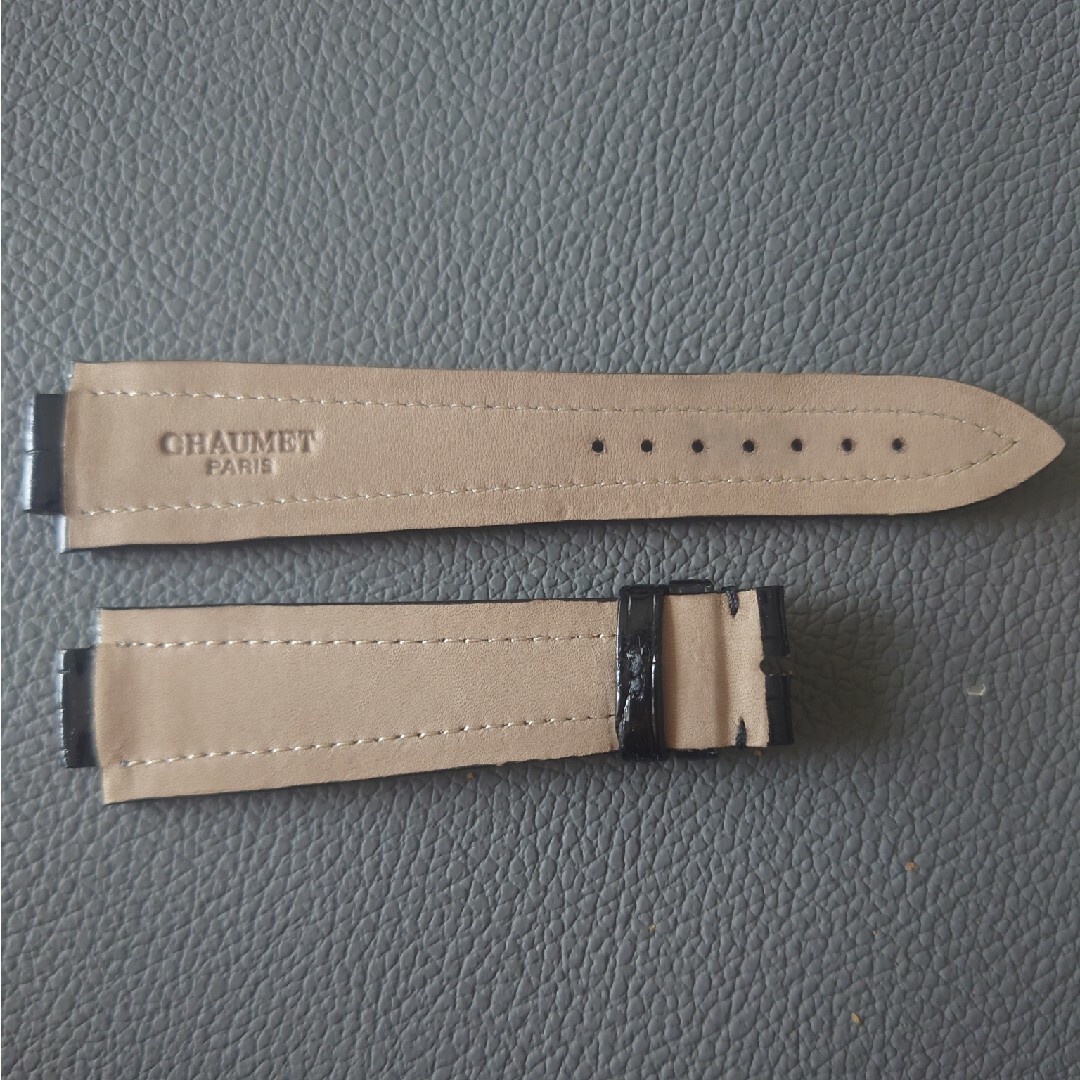 CHAUMET ショーメ用 腕時計 本革ベルト14mm/23mm メンズのファッション小物(ベルト)の商品写真