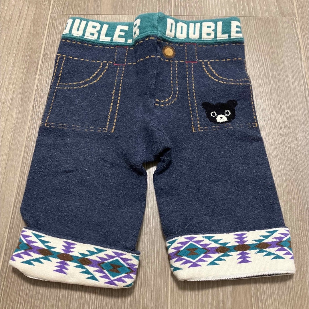 DOUBLE.B(ダブルビー)の90サイズ　ダブルビー　スパッツ キッズ/ベビー/マタニティのキッズ服男の子用(90cm~)(パンツ/スパッツ)の商品写真