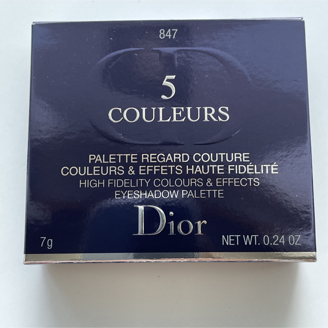 Dior(ディオール)の未使用DIORディオール サンククルール847 アイカラー 限定品 コスメ/美容のベースメイク/化粧品(アイシャドウ)の商品写真