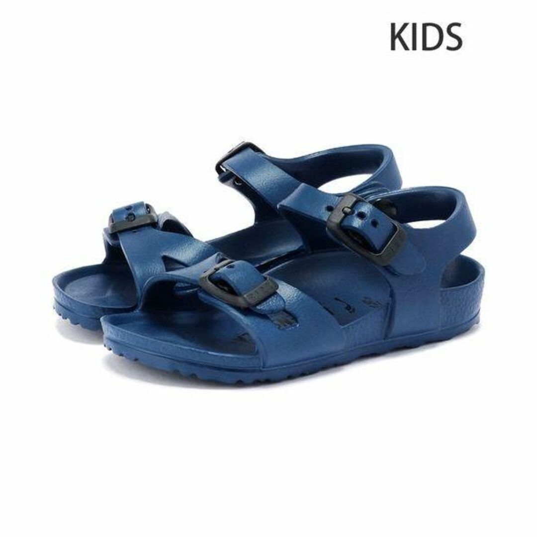 BIRKENSTOCK(ビルケンシュトック)の新品★ビルケンシュトック 17㎝ サンダル スキューバ ネイビー RIO リオ キッズ/ベビー/マタニティのキッズ靴/シューズ(15cm~)(サンダル)の商品写真