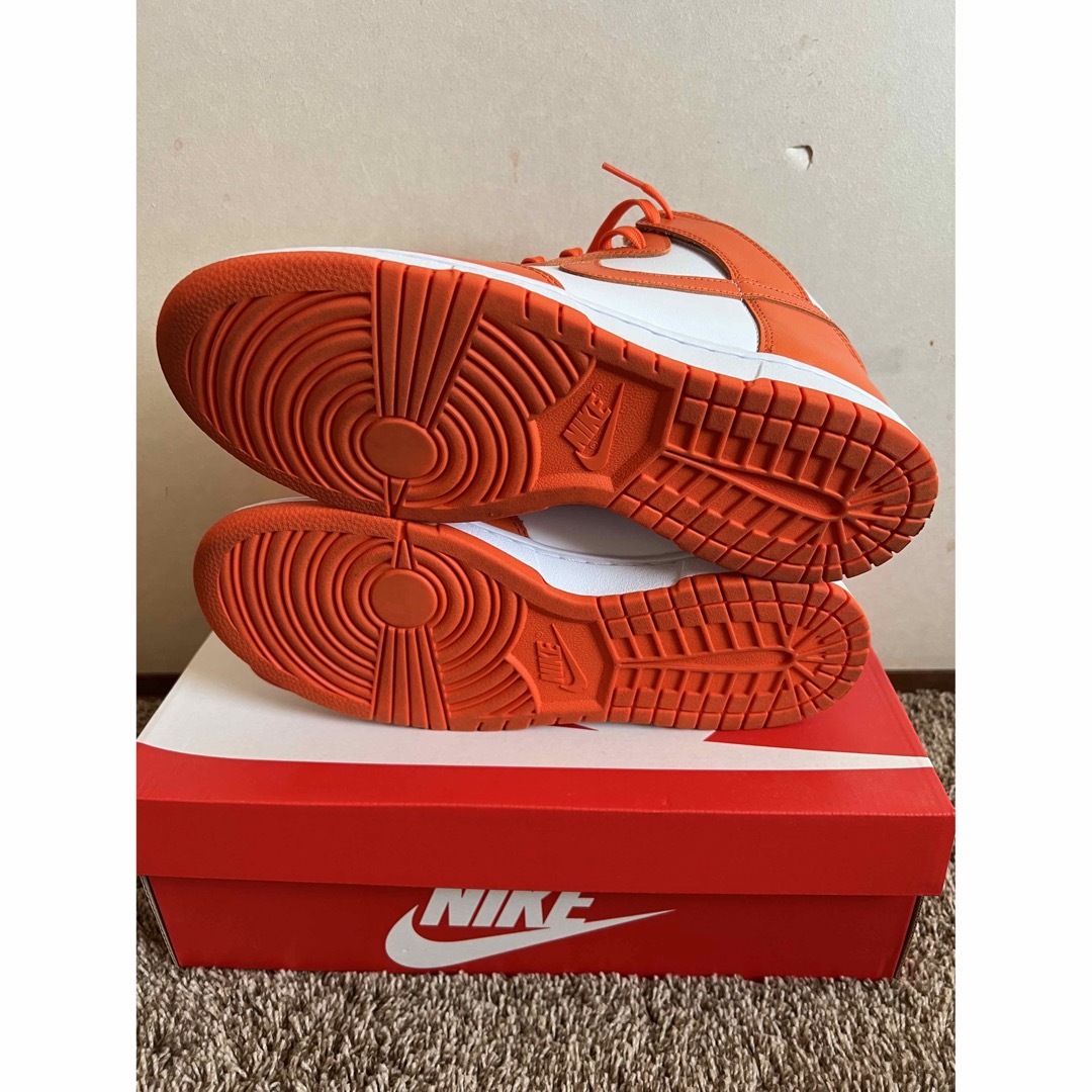 NIKE - Nike Dunk High Orange Blaze オレンジブレーズ 27㎝の通販 by ... ナイキ ダンク ORANGE BLAZE 27㎝