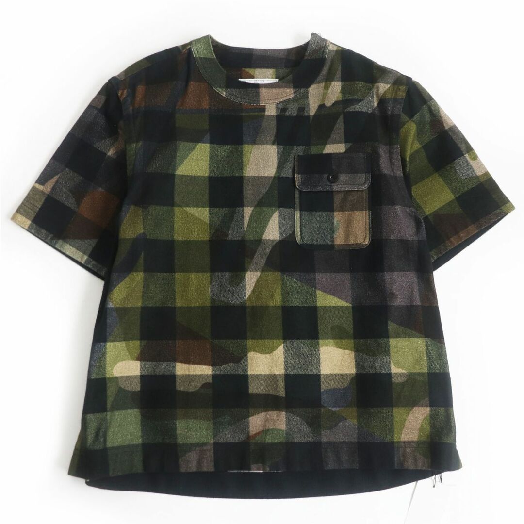 sacai - 未使用品□21AW sacai×KAWS サカイ カウズ 21-02572M Plaid