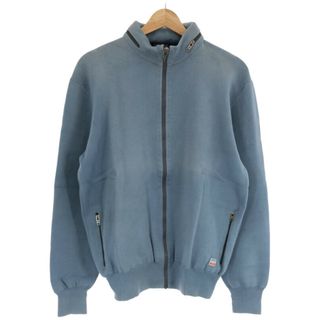 ルイヴィトン ハイネックジップアップニットジャケット - カーディガン