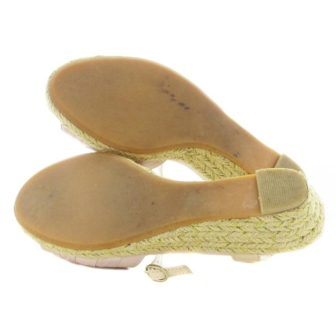 Odette e Odile(オデットエオディール)のオデットエオディール アローズ サンダル ストラップ ローヒール 22 ピンク レディースの靴/シューズ(サンダル)の商品写真