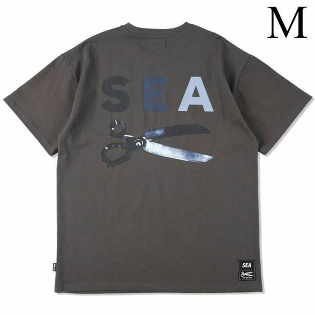 M　グレー　DENHAM x WDS RAZOR TEE　新品