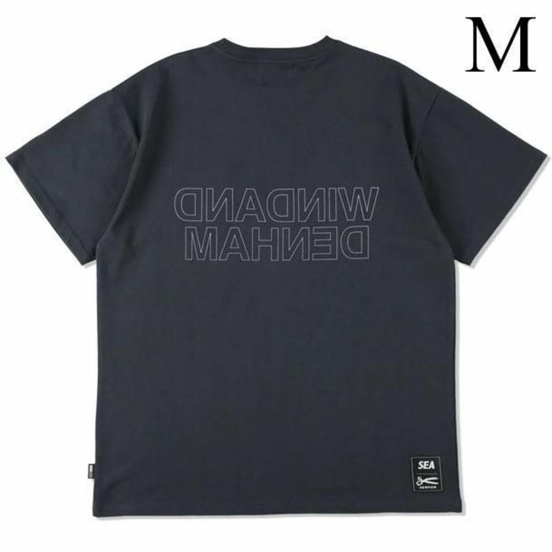 WIND AND SEA - M ネイビー DENHAM x WDS POCKET TEE 新品 ポケTの通販