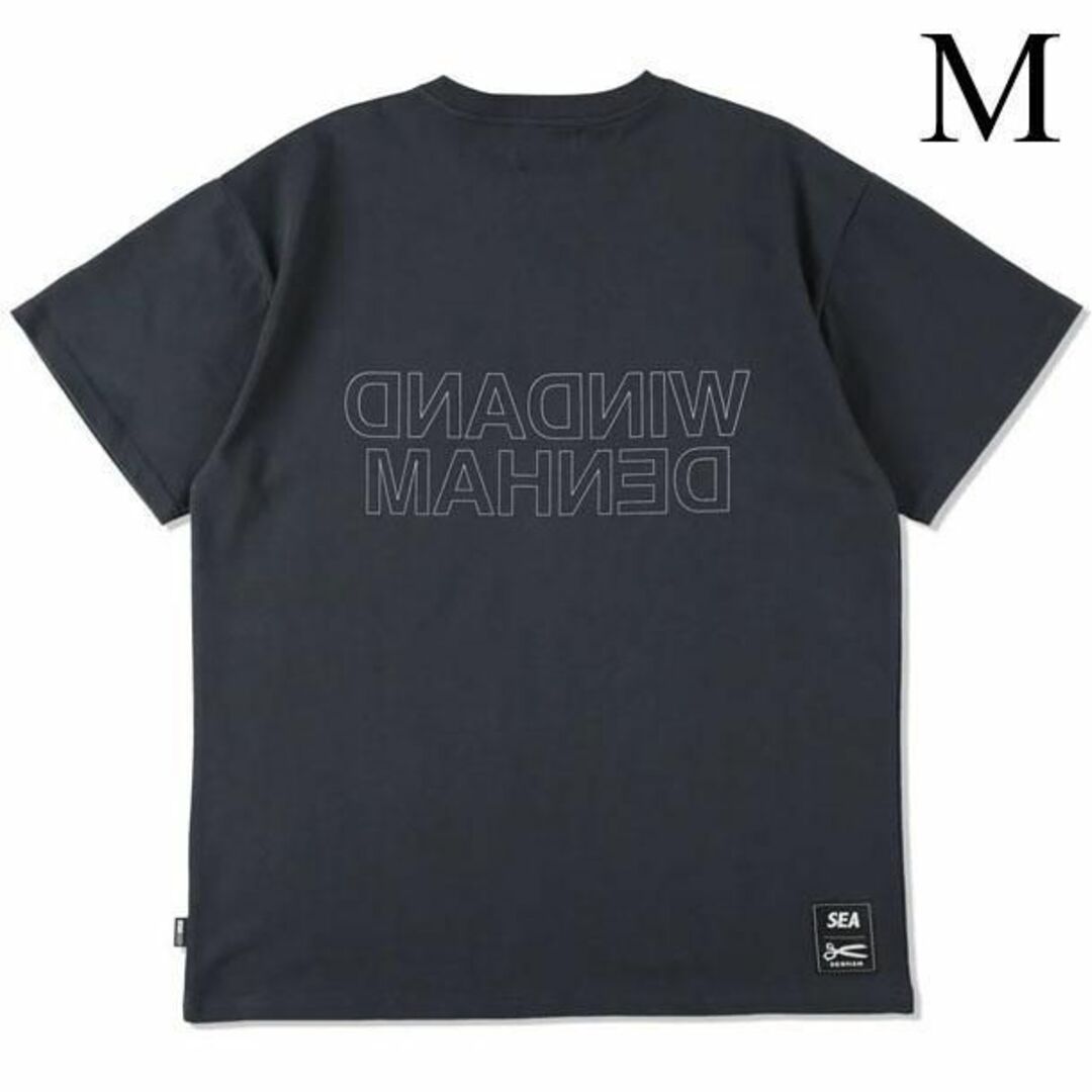 M　ネイビー　DENHAM x WDS POCKET TEE　新品　ポケT