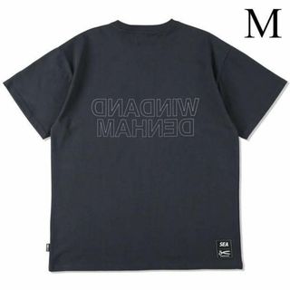 WIND AND SEA - M ネイビー DENHAM x WDS POCKET TEE 新品 ポケTの通販