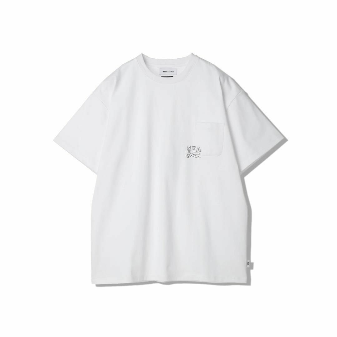 XL　白　DENHAM x WDS POCKET TEE　新品　ポケT