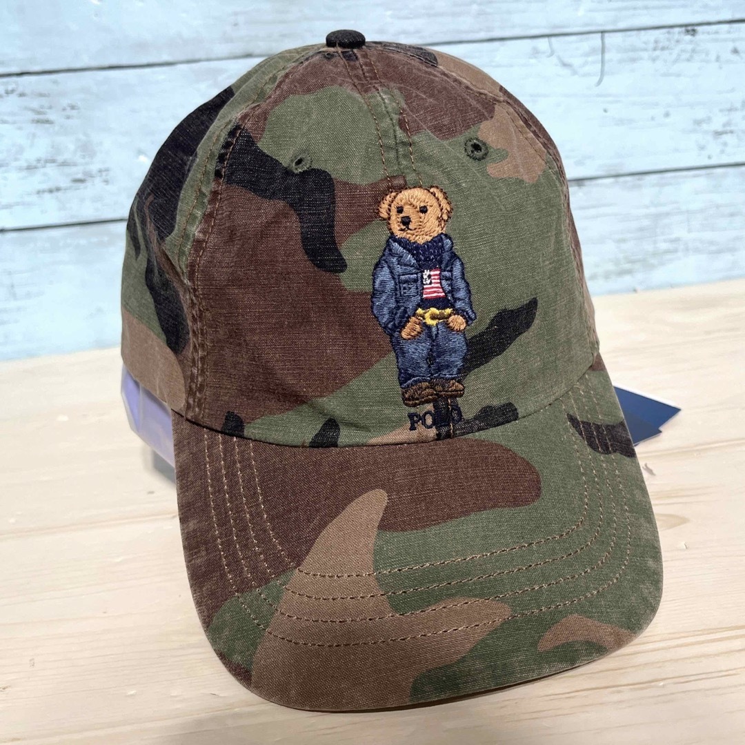 ポロラルフローレン ポロベアー 綿BEAR ロゴ キャップ 野球帽 ブランド新品