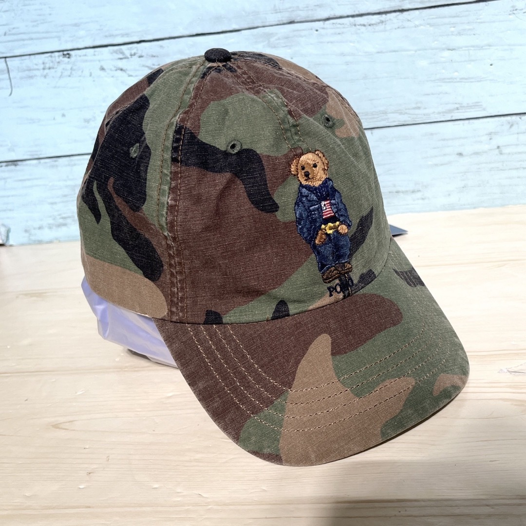 ポロラルフローレン ポロベアー　刺繍 ワッペン 新品キャップ帽子 野球帽ブランド