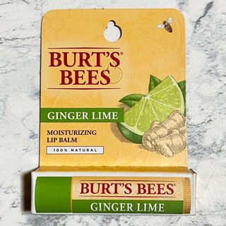 バーツビーズ(BURT'S BEES)の新品　Burt's bees リップバーム　ジンジャーライム(リップケア/リップクリーム)