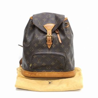 ルイヴィトン(LOUIS VUITTON)のLouis Vuitton モンスリMM モノグラム キャンバス ブラウン リュック バックパック M51136 ルイヴィトン レディース 【中古】 JA-17332(リュック/バックパック)