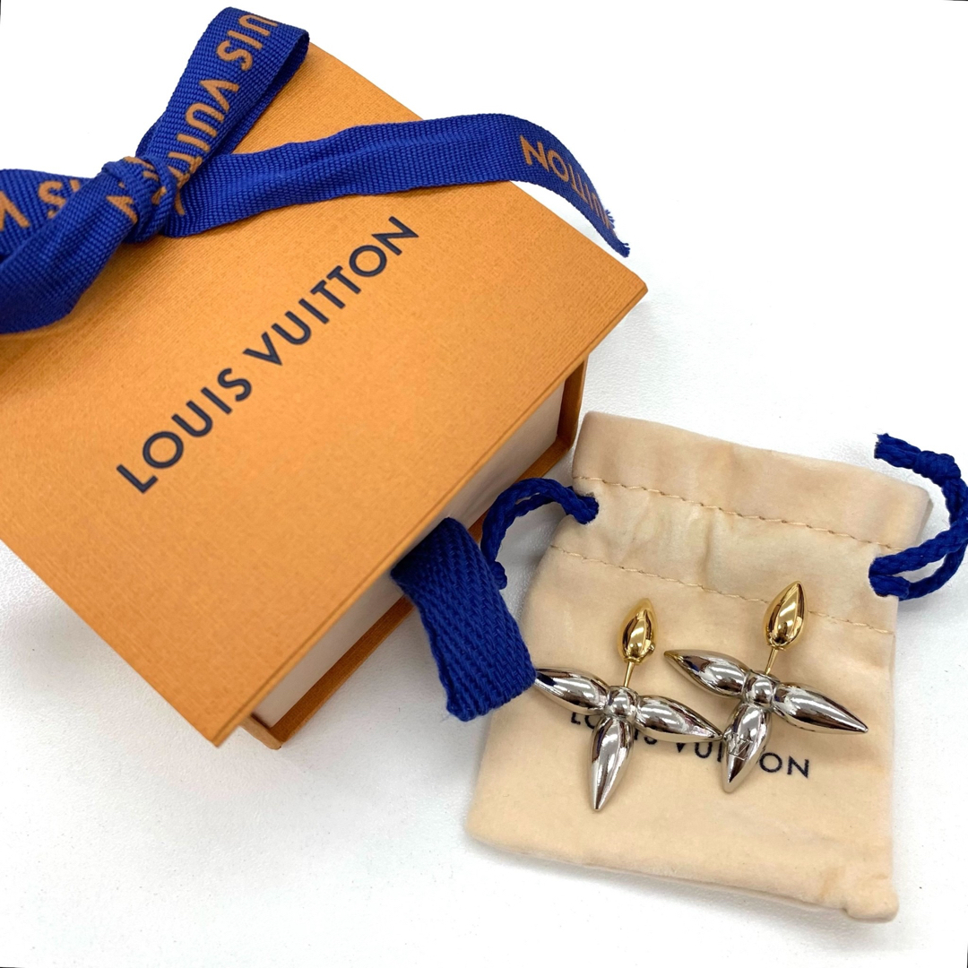 Louis Vuitton Louisette stud earrings (M80268)