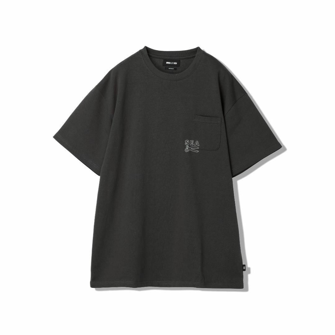 WIND AND SEA - M グレー DENHAM x WDS POCKET TEE 新品 ポケTの通販 ...