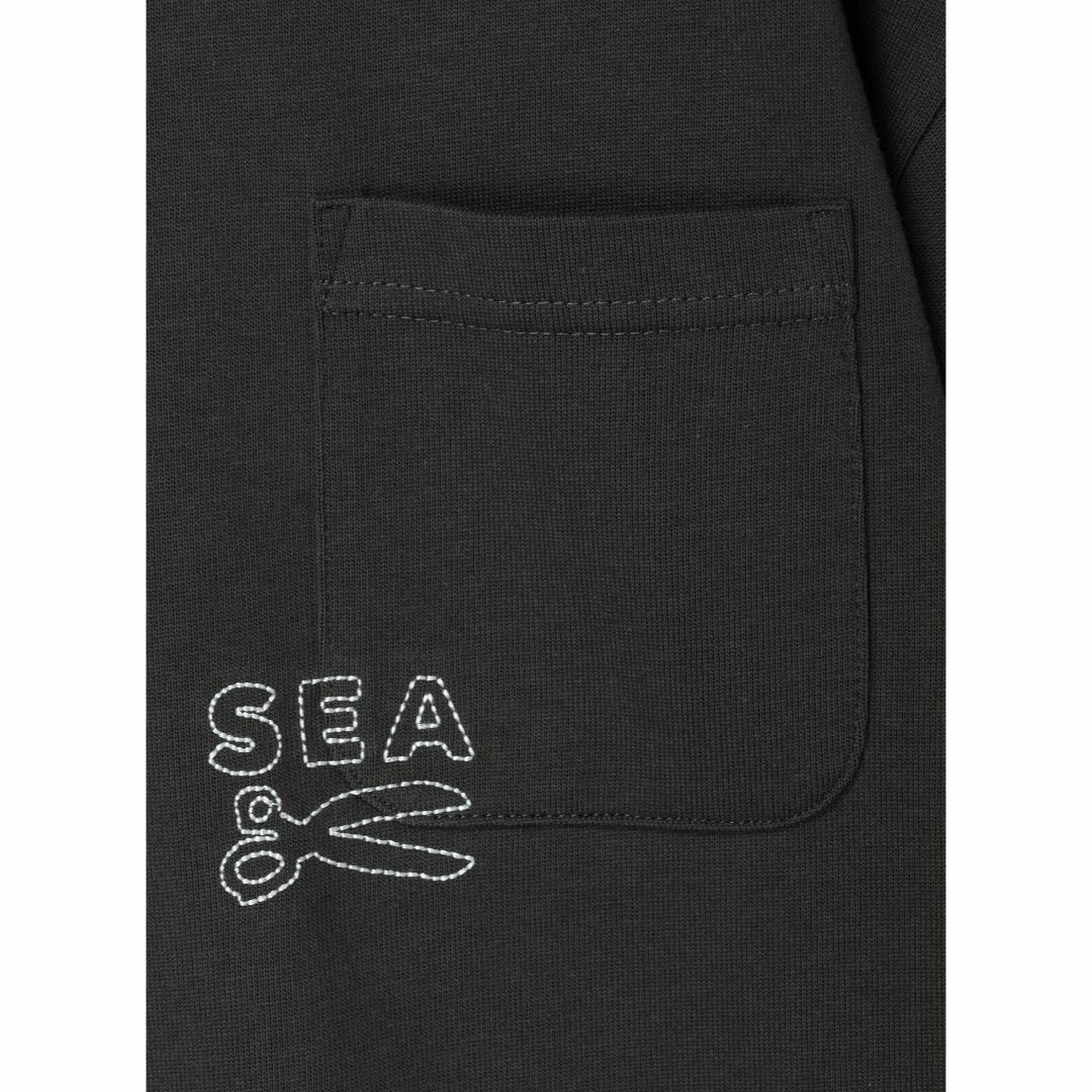 WIND AND SEA - M グレー DENHAM x WDS POCKET TEE 新品 ポケTの通販 ...