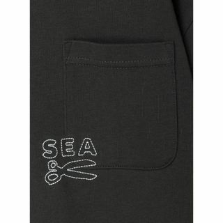 WIND AND SEA - M グレー DENHAM x WDS POCKET TEE 新品 ポケTの通販
