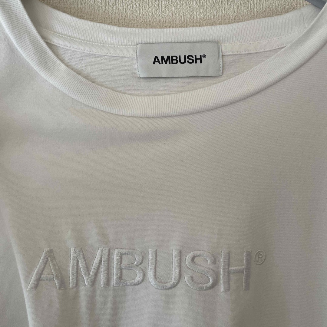 AMBUSH(アンブッシュ)のアンブッシュ　白T メンズのトップス(Tシャツ/カットソー(半袖/袖なし))の商品写真