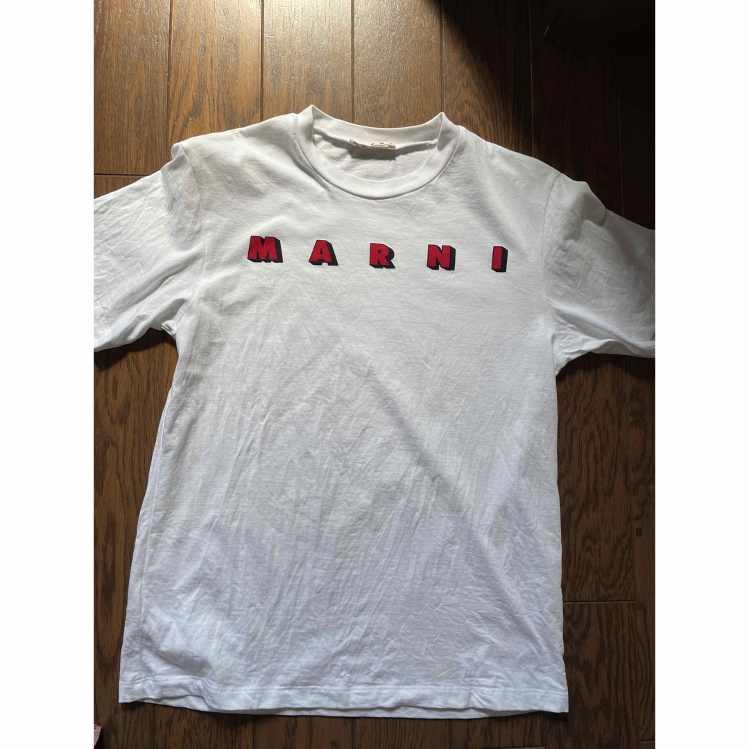 マルニ　ロゴTシャツ　ホワイト　12 | フリマアプリ ラクマ