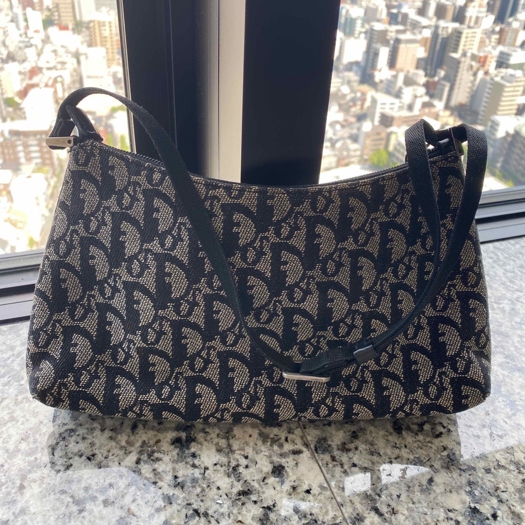 正規品 ディオール DIOR トロッター柄 ショルダーバッグ bag