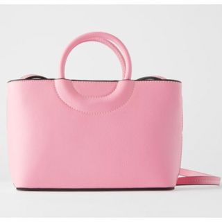 ザラ(ZARA)の新品☆ZARA ザラ 2wayショルダー&ハンドバッグ Barbie バービー(ショルダーバッグ)