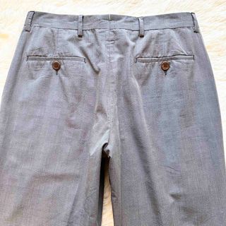 直売卸値 Salvatore Ferragamo ウールタックスラックス 黒/W460
