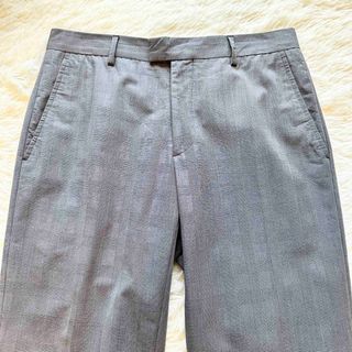 直売卸値 Salvatore Ferragamo ウールタックスラックス 黒/W460