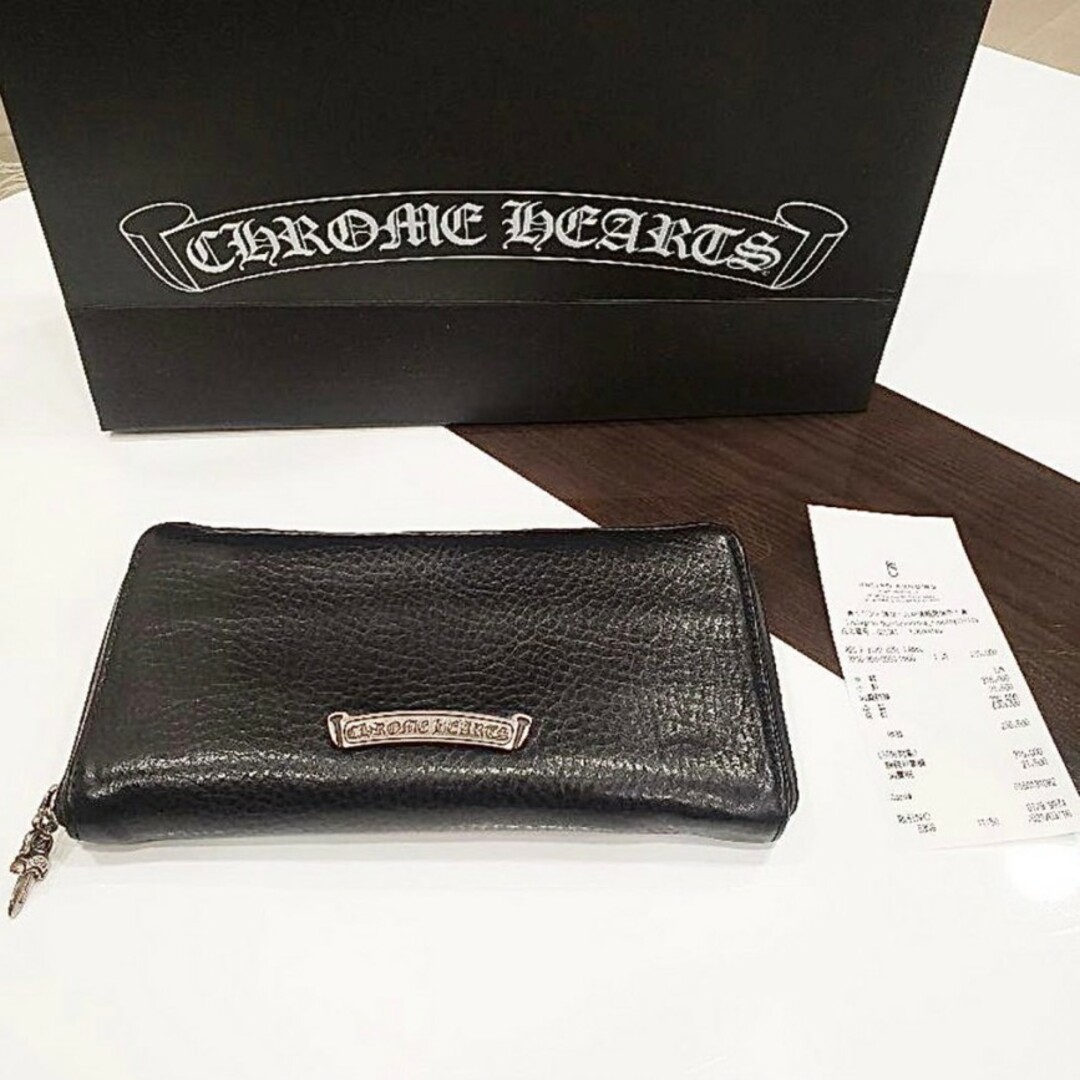 CHROME HEARTS REC スクロールラベルウォレット 財布