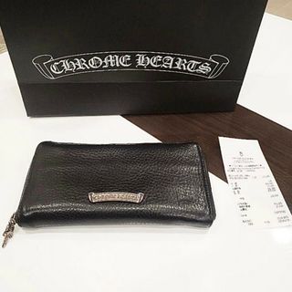 クロムハーツ(Chrome Hearts)のCHROME HEARTS REC スクロールラベルウォレット 財布(長財布)