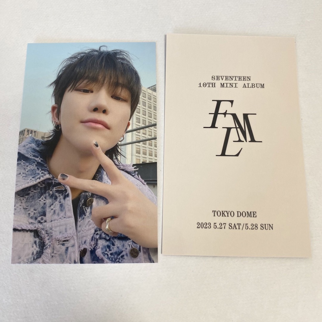 SEVENTEEN LOVE 会場限定トレカ　ユニバ　東京 TOKYO　FML