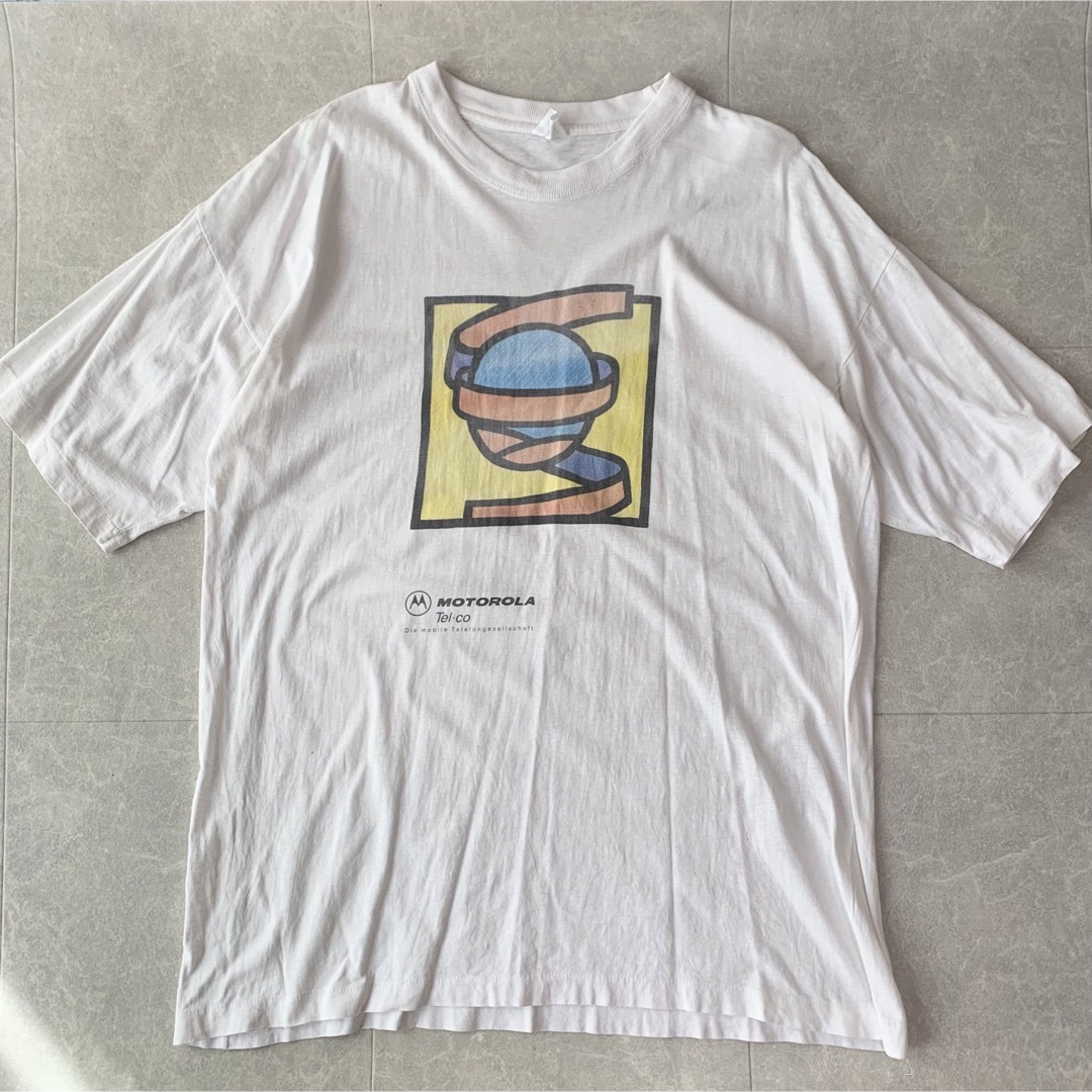 80s-90s MOTOROLA Tシャツ 企業モノ シングルステッチ XL