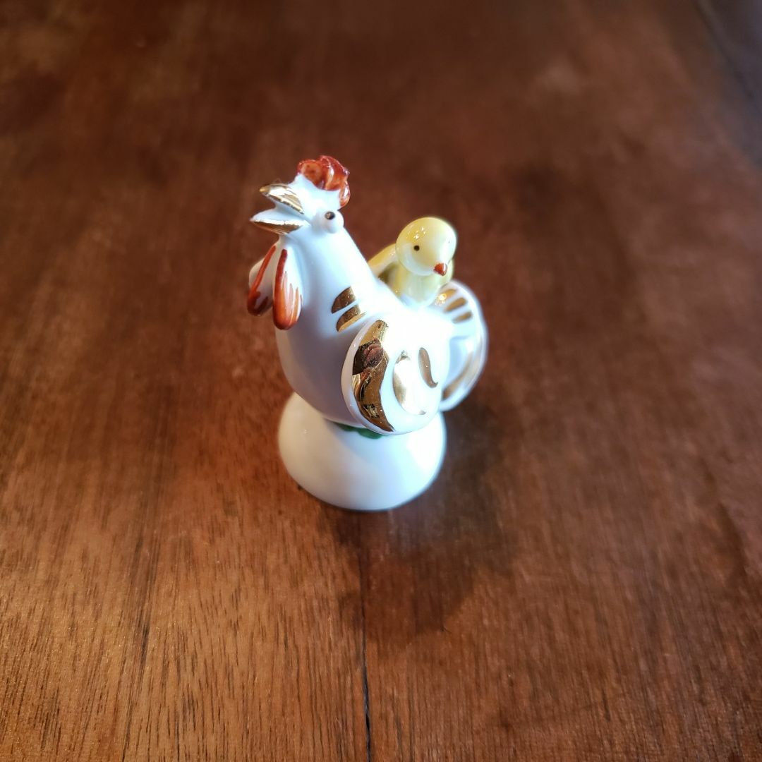 マイセン MEISSEN 干支 酉 トリ 置物 未使用 - 置物