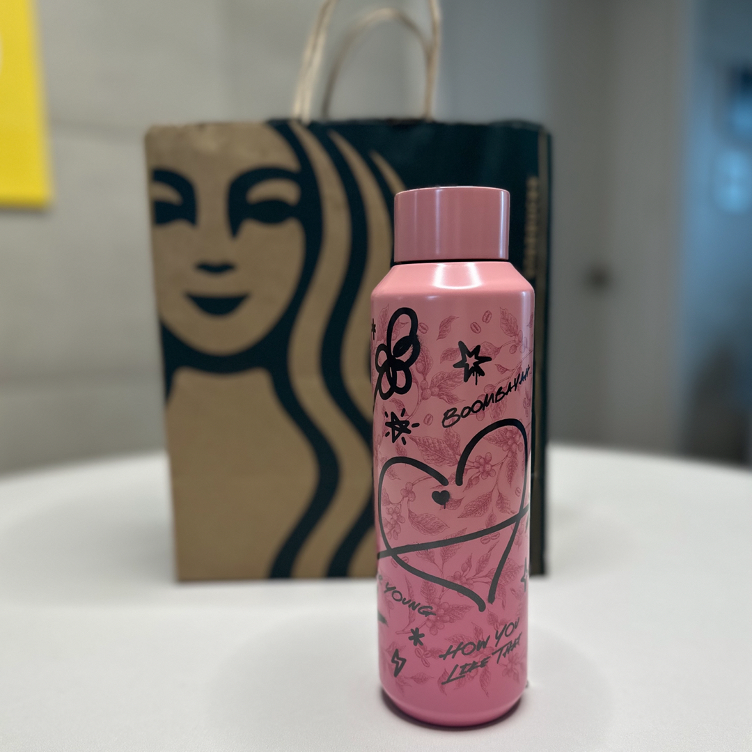 Starbucks Coffee Starbucks 韓国 BLACKPINK タンブラー ピンクの通販 by KOKO BLACKPINK スタバ タンブラー Starbucks ブラックピンク 韓国