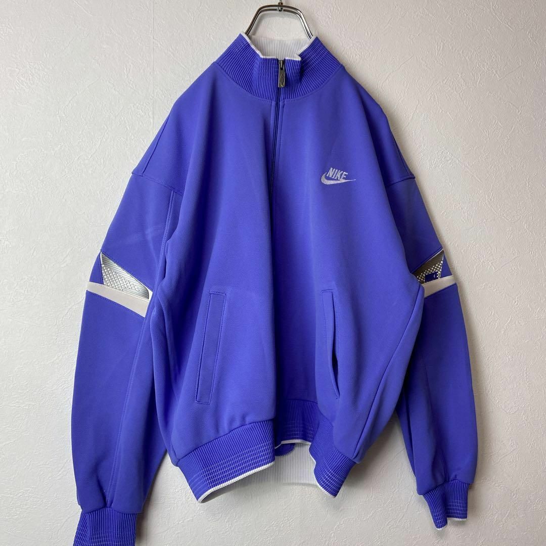 NIKE - 【レトロ感抜群◎】NIKE トラックジャケット古着ワンポイント