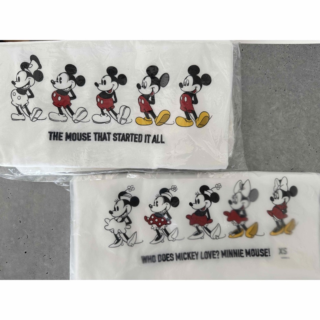 新品未使用☆ Disney  ミッキー　ミニー　TシャツミッキーTシャツ