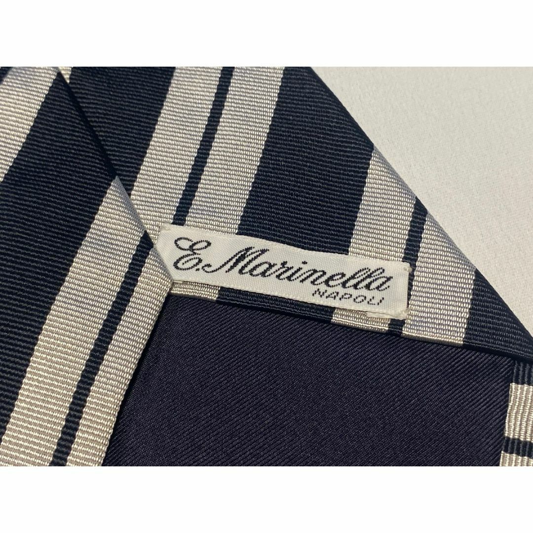 Marinella Napoli シルクネクタイ ストライプ