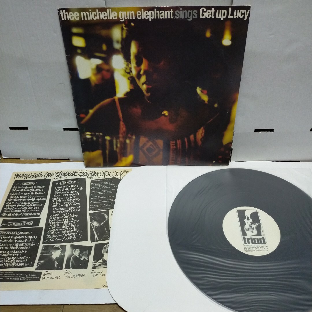 Thee Michelle Gun Elephantレコード5枚+パンフ チラシ