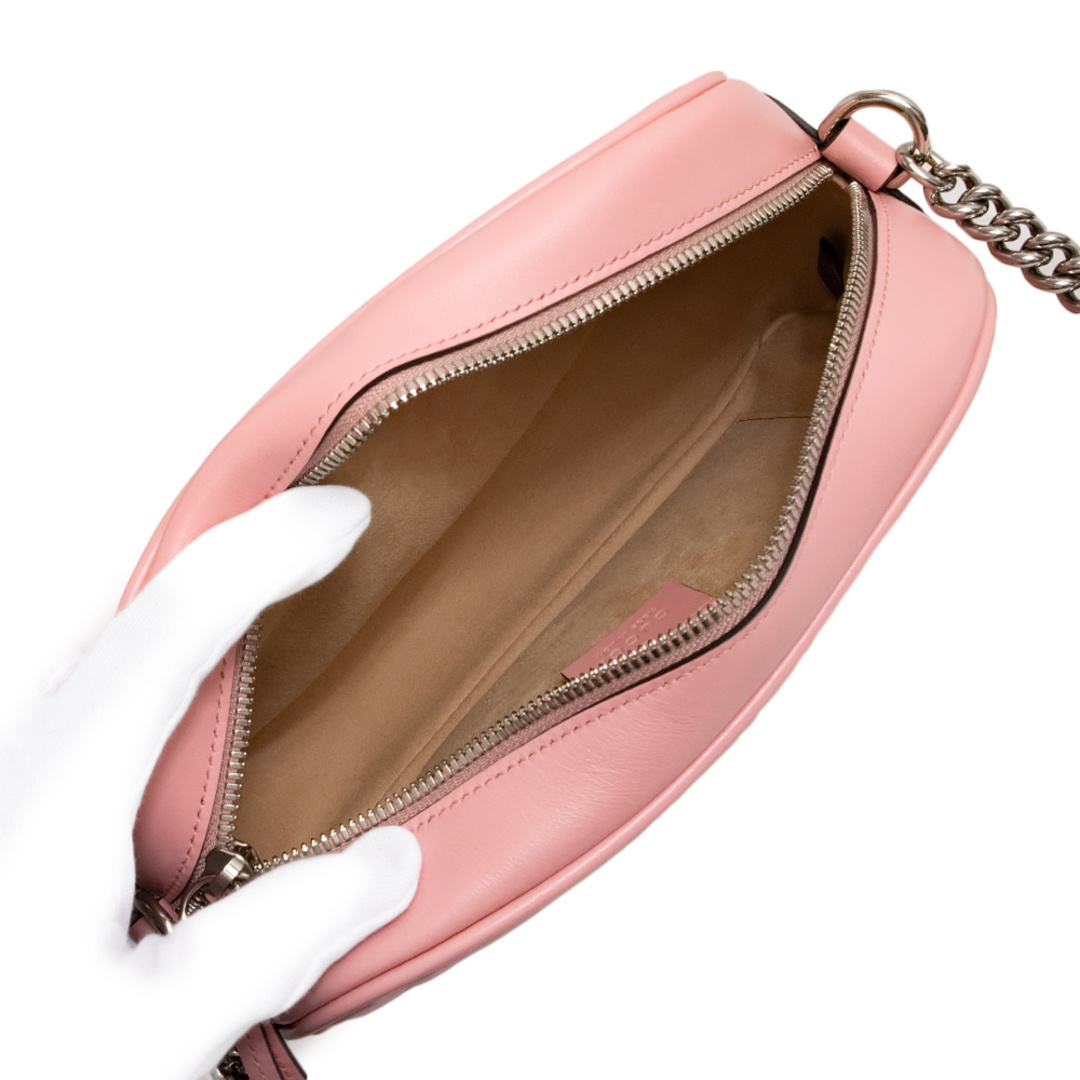 Gucci - グッチ GGマーモント キルティング スモール チェーン
